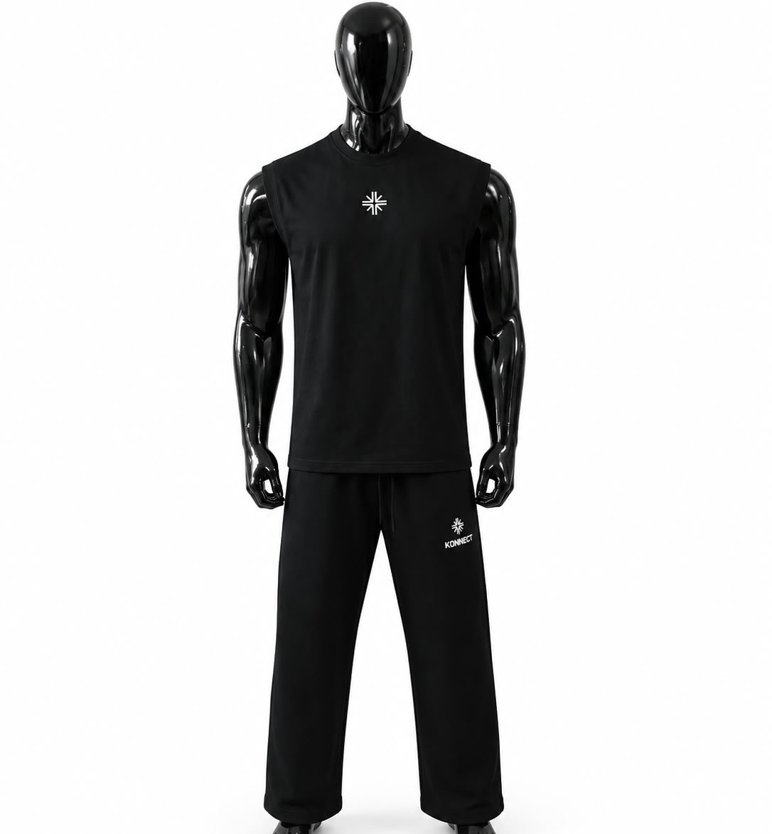 Konnect Lifestyle Sleeveless + Baggy Pants